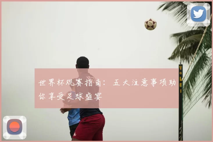 世界杯观赛指南:五大注意事项助你享受足球盛宴