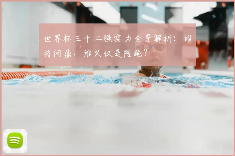 世界杯三十二强实力全景解析：谁将问鼎，谁又仅是陪跑？